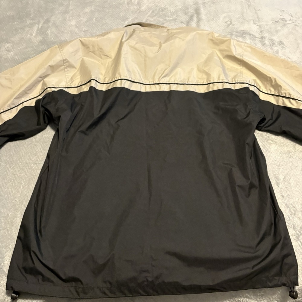 Kenpo Jacket Mens L Black Beige Windbreaker Full Zip Lightweight Vintage 1967 - Picture 7 of 14